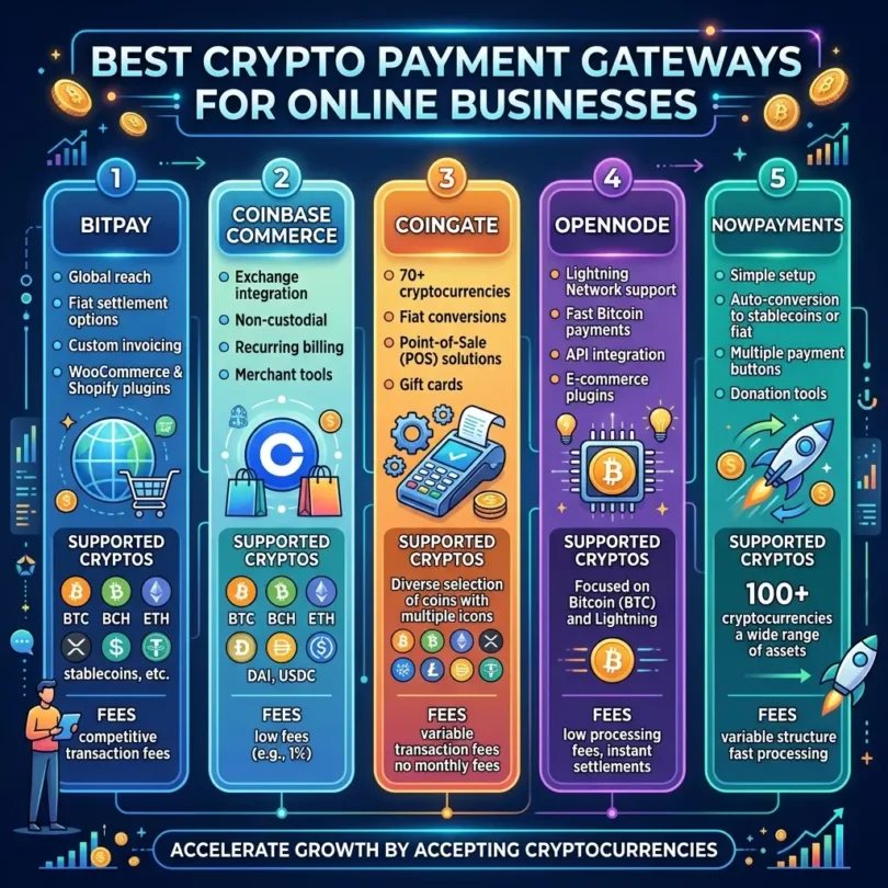 crypto payment gateways